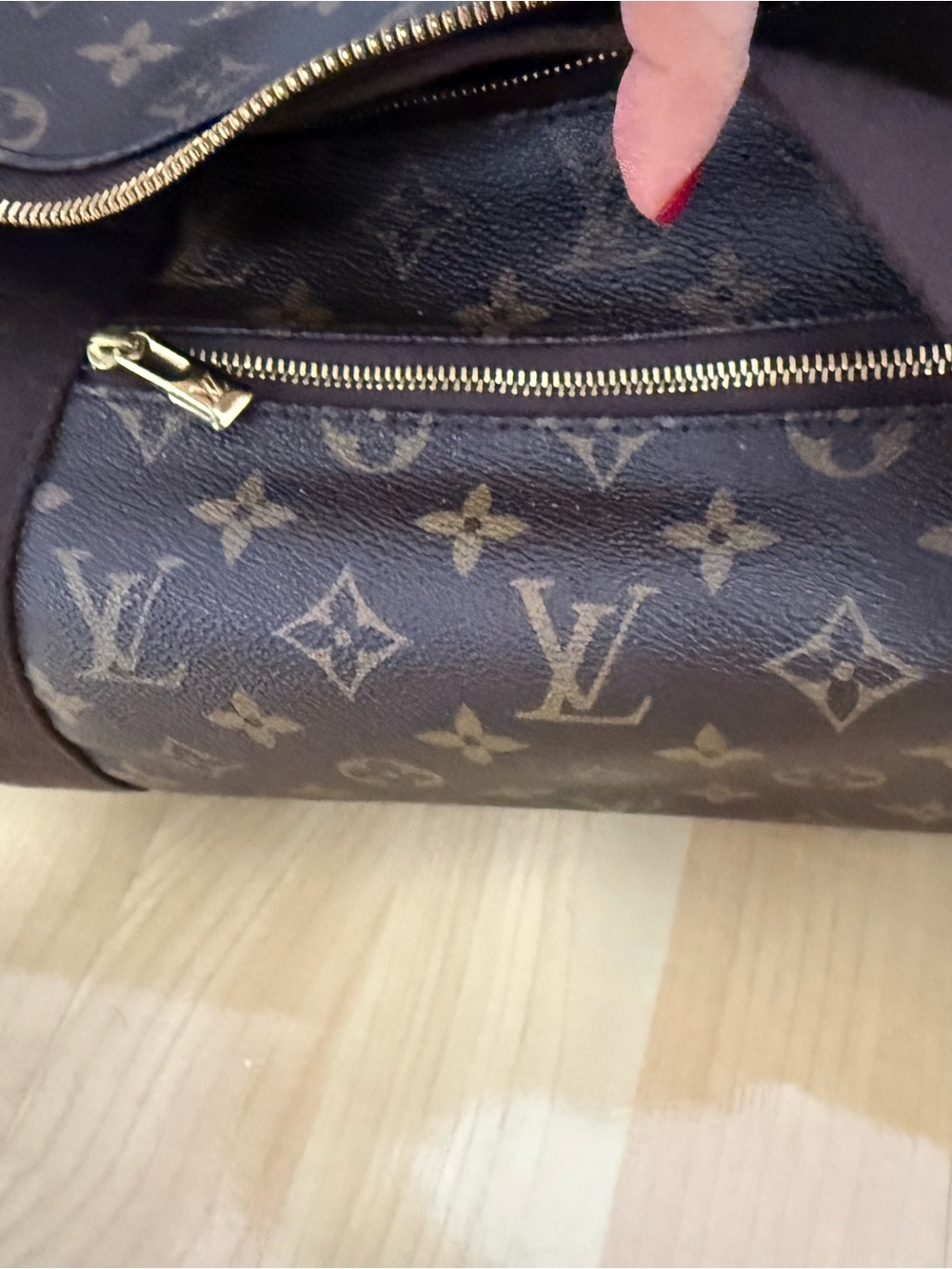 Louis Vuitton Monogram Canvas Brown & Tan Carry-On Duffle - Picture 6 of 6